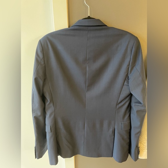 The Kooples Navy Blue Jacket and White Shirt - Picture 4 of 7